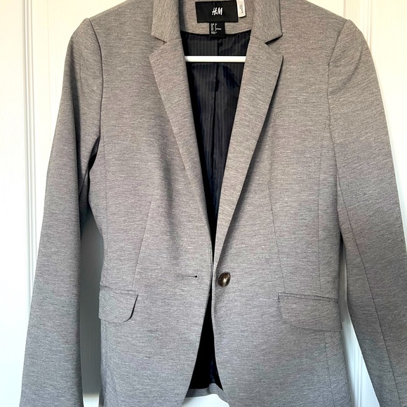 H&M Jackets & Blazers - H&M grey blazer